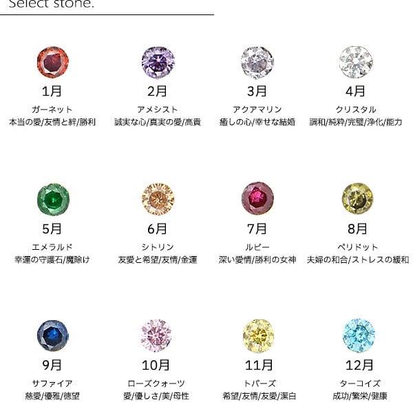 誕生石12色の中からカラー選択可能！】バングル ブレスレット
