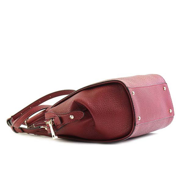 ゲス GUESS RYANN 2Way ショルダーバッグ ハンドバッグ CLARET レッド 