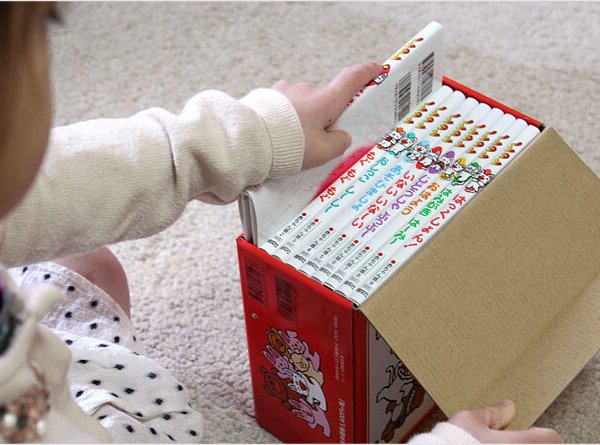 赤ちゃん版 ノンタンセット 全9巻 収納ケース付 - 【EIGODEN