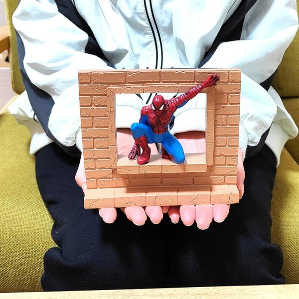 スパイダーマン ペン立て MARVEL ステーショナリースタンド SPIDER-MAN 