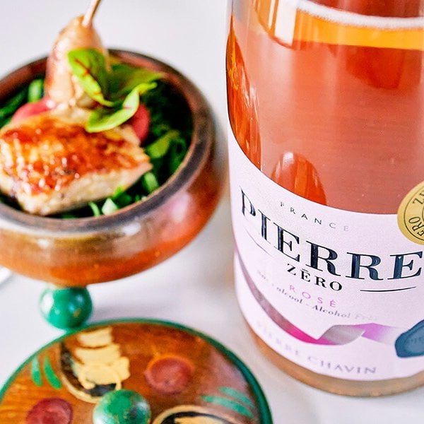 送料無料 Pierre Zero rose ピエールゼロ ロゼ ＆ ブラン 飲み比べ 2本