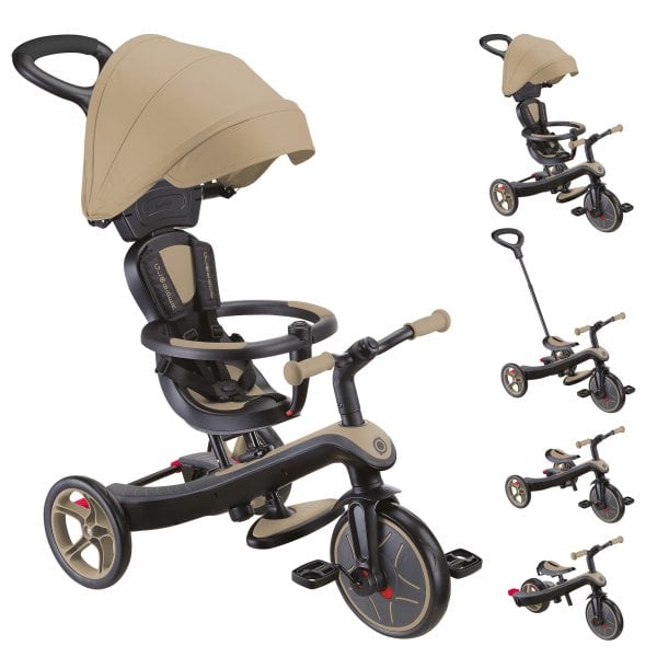 三輪車 GLOBBER グロッバー エクスプローラートライク 4in1 サンド 