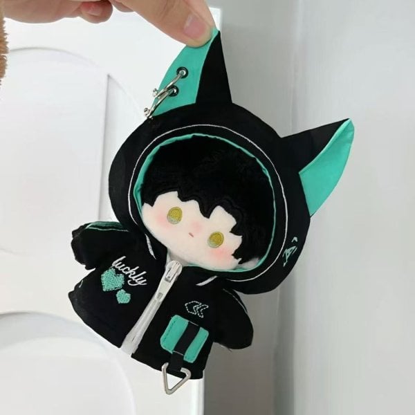 うさ耳帽子 もこもこパンツ 着せ替えドール用衣装 マスコット用小物