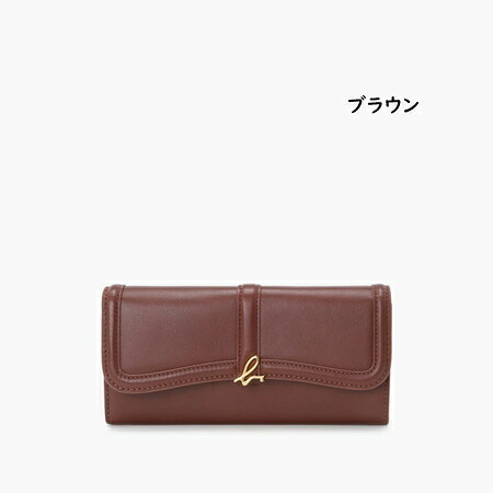 無料ラッピング】 アニエスベー agnes b 財布 長財布 レザー ロング