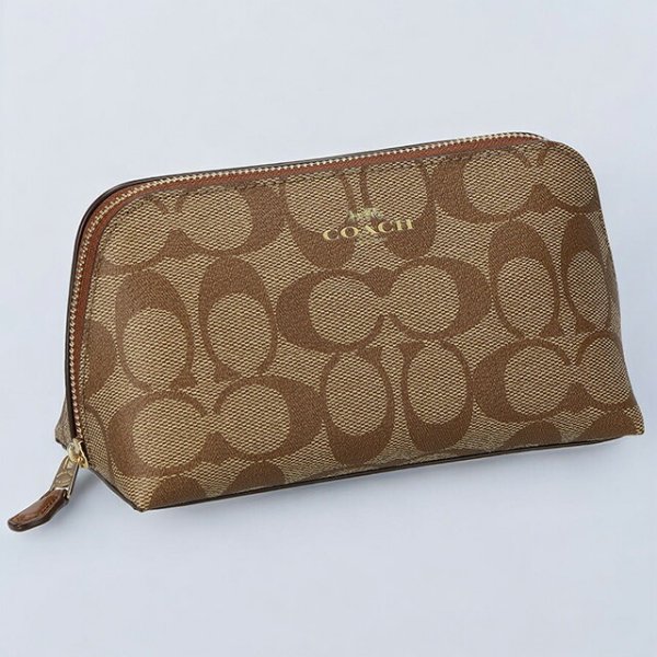 コーチ ポーチ レディース ブランド COACH 53385 IME74 1 ブラウン 