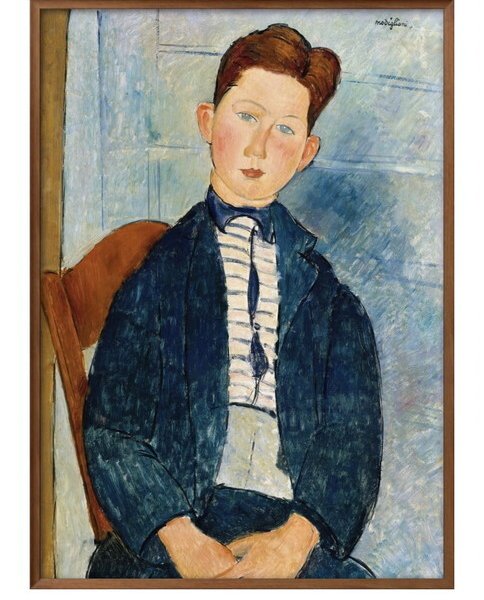 アメデオ モディリアーニ Boy in a Striped Sweater A3 サイズ