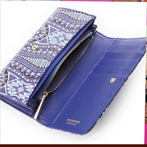エミリオプッチ 財布 EMILIO PUCCI 長財布 二つ折り 長サイフ さいふ 