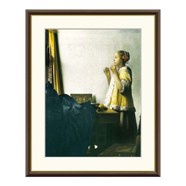 Art johannes vermeer フェル メール 真珠の耳飾りの少女 デニムアート