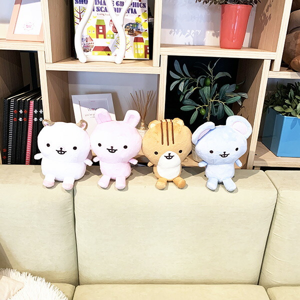 げっし～ず りす ぬいぐるみ インテリア ブラウン - 【パーフェクト