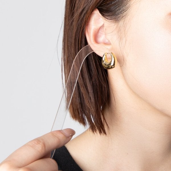 トムウッド TOM WOOD BAO HOOPS SMALL GOLD バオ フープ スモール