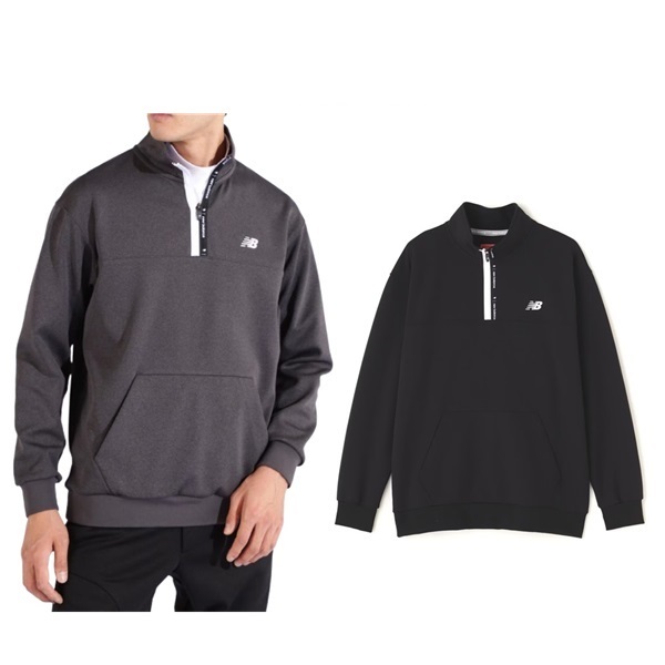 ニューバランスゴルフ New Balance Golf スウェットセットアップ ニューバランス ゴルフ メンズ ストレッチ スウェット ハーフジップ