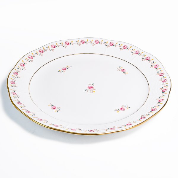 ヘレンド HEREND プレート 25cm 薔薇の花飾り ローズガーランド 皿