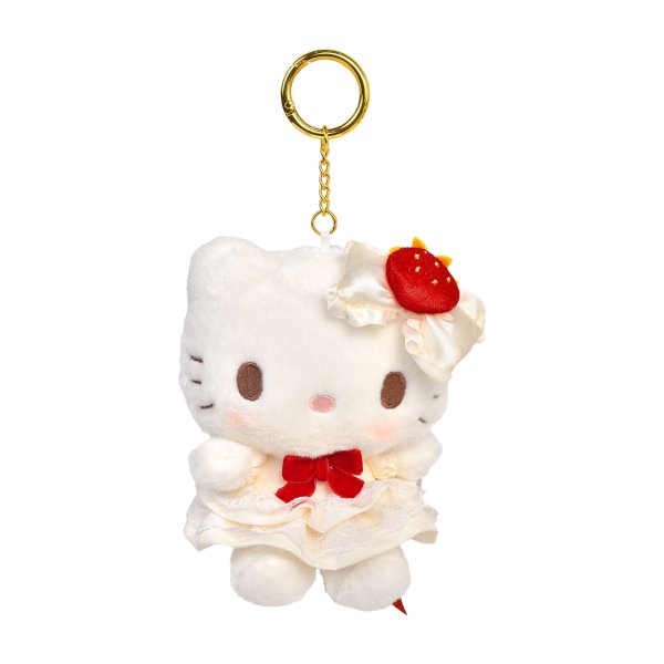 サンリオ マイメロディ ショートケーキ ぬいぐるみ マスコットホルダー