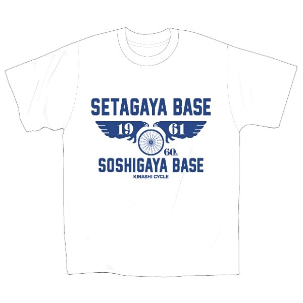 XL WHITE【KINASHI CYCLE Tシャツ（世田谷ベース×木梨サイクル）世田谷