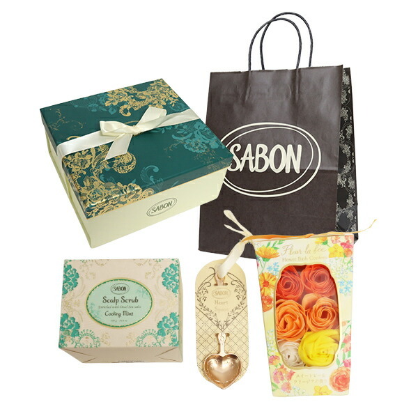 サボン SABON ギフトセット ヘッドスクラブ 300g ハートスプーン バス