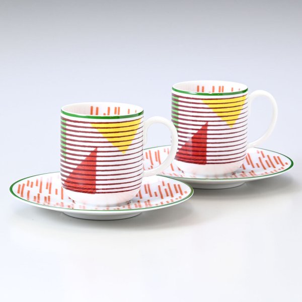エルメス 食器 HERMES コーヒーカップ&ソーサー ペア ペアコーヒー 
