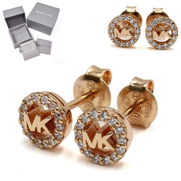 マイケルコース MICHAEL KORS ピアス MKC1727CZ791 ローズゴールド 