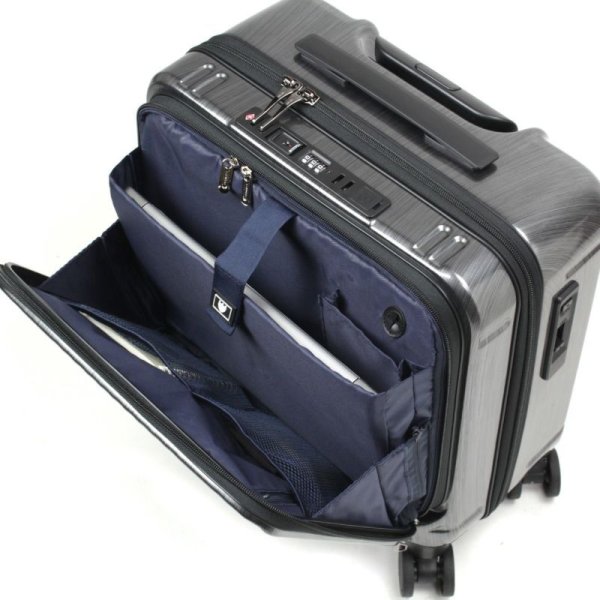 BERMAS バーマス INTER CITY フロントオープン スクエア 4輪 33L 39cm