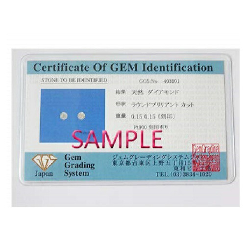 PT プラチナダイヤピアス 天然ダイヤモンド 0.4ct スタッド鑑別書付 