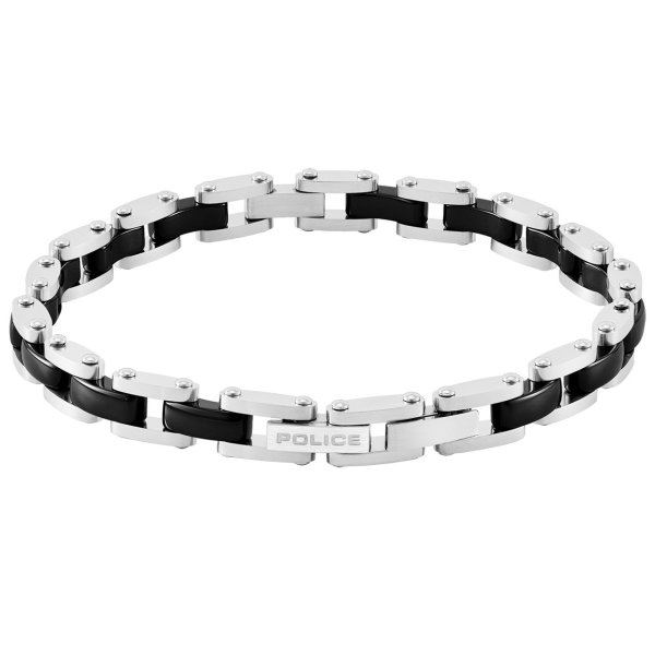 ポリス ブレスレット ステンレス ブレス ブランド メンズ シルバー 