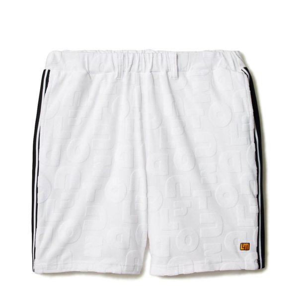 ラウドマウス ゴルフ ハーフパンツ メンズ パイルジャガードロゴ
