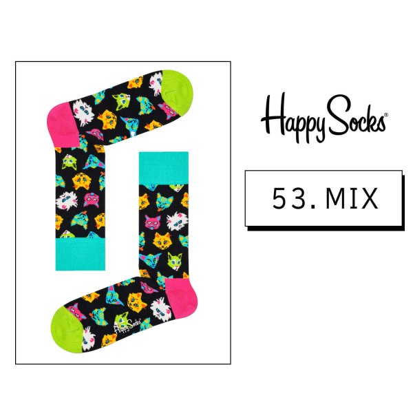 HappySocks ハッピーソックス メンズ 靴下 クルー丈 クルーソックス 総