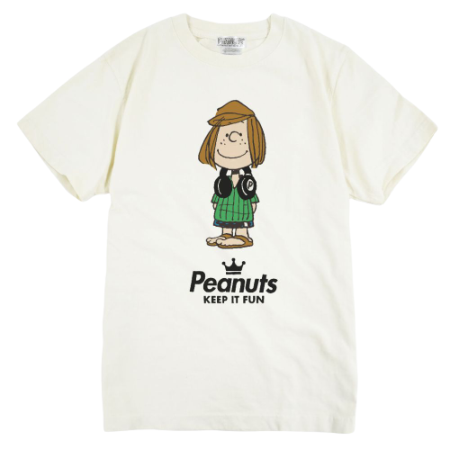 ペパーミント ピグメント 半袖 Tシャツ 音楽 ヘッドフォン 夏 フェス 