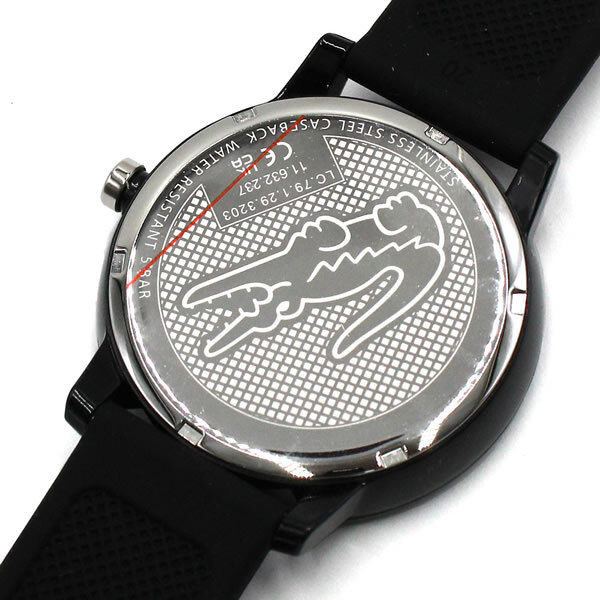 LACOSTE ラコステ L.12.12 MOVE 2011171 腕時計 ブラック メンズ