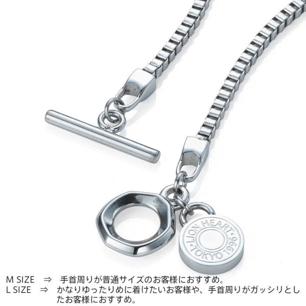 ライオンハート ベネチアン チェーンブレスレット サージカル
