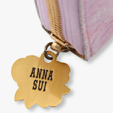婦人ギフト アナスイ財布パープル 長財布 紫 ファッション通販 anna
