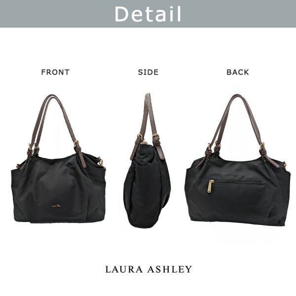 LauraAshley 2wayショルダーバッグ 手持ち 斜め掛け 斜め掛けバッグ 