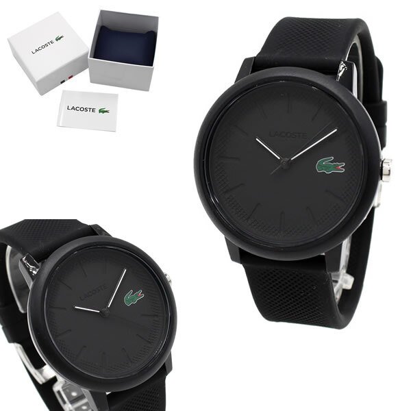 LACOSTE ラコステ L.12.12 MOVE 2011171 腕時計 ブラック メンズ 