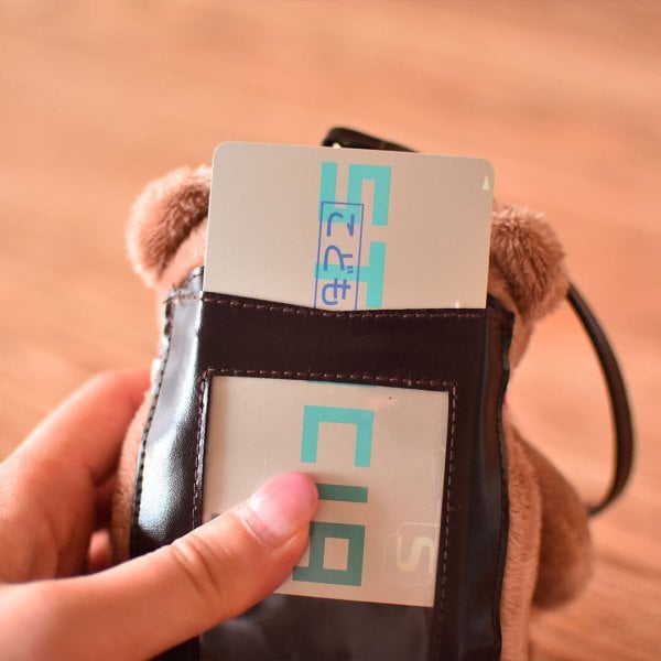 誕生日プレゼント 文房具 【名入れもできる カラフルベアのパスケース