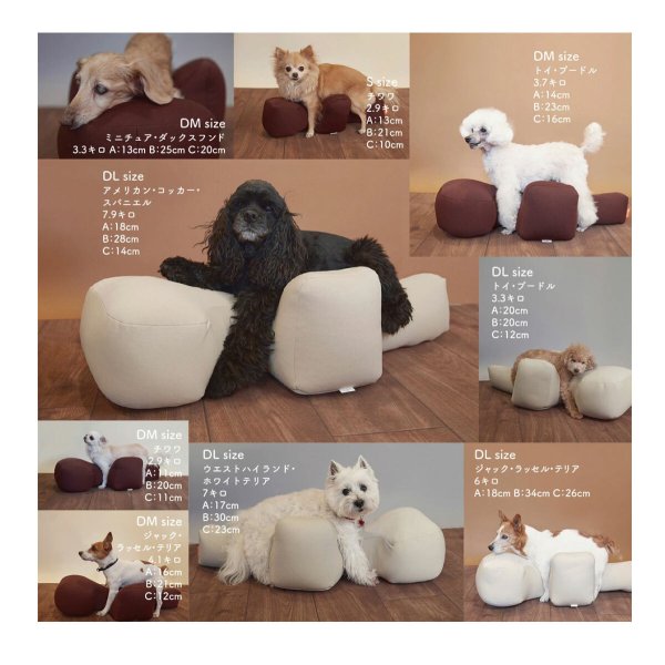 OneAid リラクッション 撥水カバーセット S ベージュ 犬用 猫用 介護