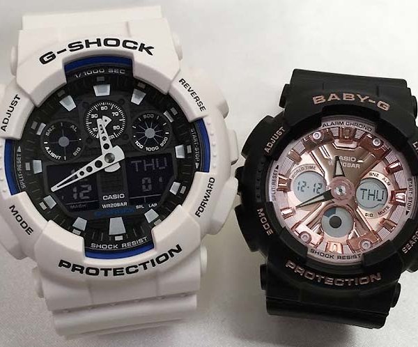 カシオ 恋人たちのGショック ペアウォッチ G-SHOCK BABY-G GA-100B