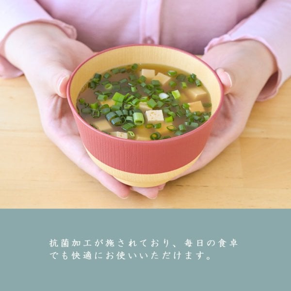 汁椀 5個セット やさしい彩り 17184 抗菌 5客 おしゃれ オシャレ 食洗