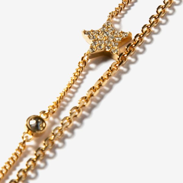 Dior ディオール Petit CD ダブル ネックレス N1155PMTCY レディース