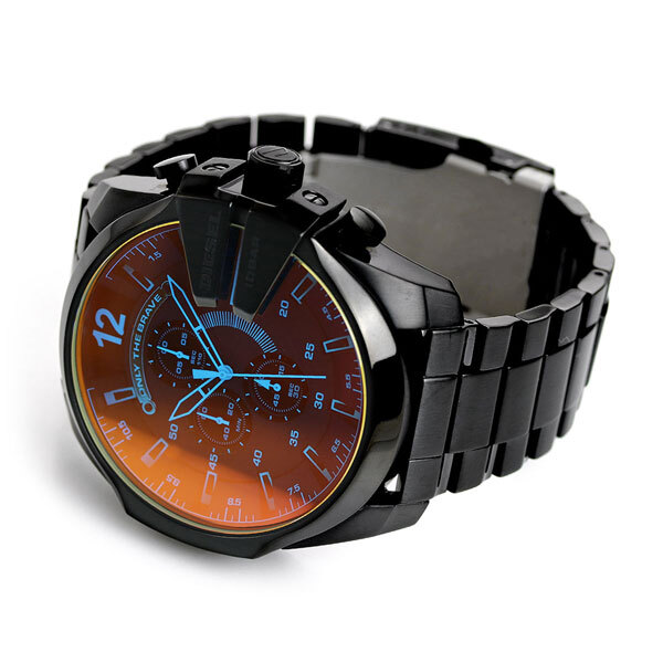 ディーゼル 時計 メンズ メガチーフ 53mm クロノグラフ DZ4318 MEGA 
