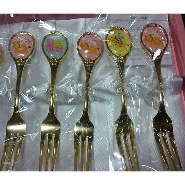 キティちゃん ハローキティ スプーン&フォーク10Pセット 日本製 2010