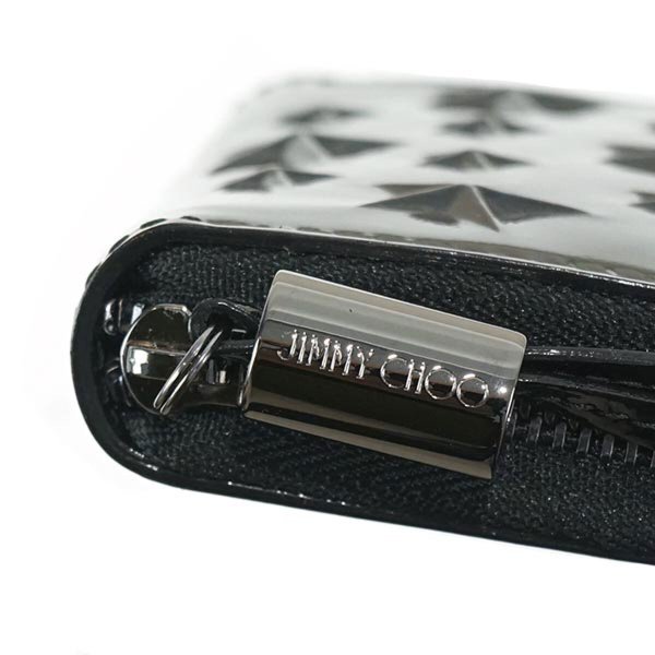 ジミーチュウ JIMMY CHOO コインケース NELLIE EBR ラウンドファスナー 
