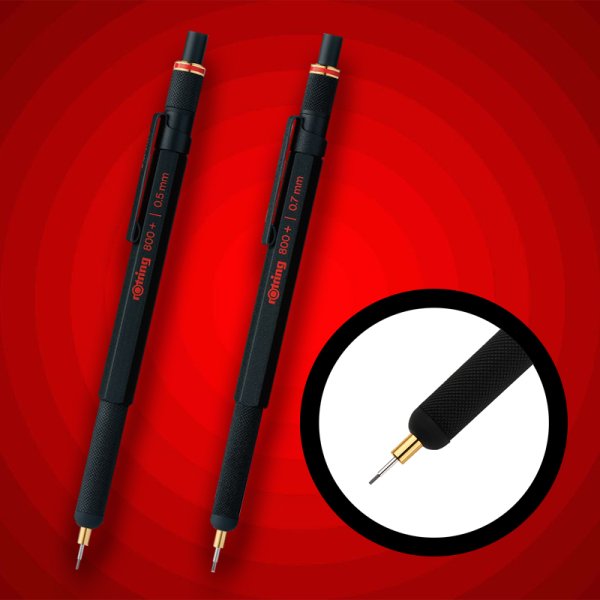 名入れなし・即日発送】公式 rOtring（ロットリング）800+ メカニカル