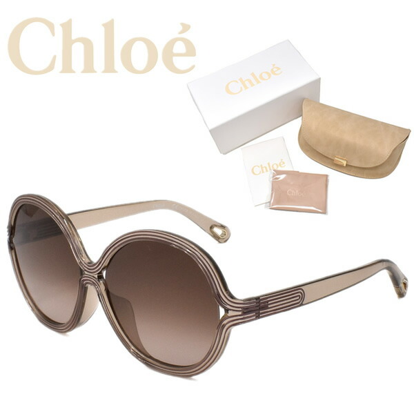【yuu-】Chloe (クロエ) サングラス ※ケースとセット Chloe クロエ サングラス レディース ブランド アイウェア UVカット