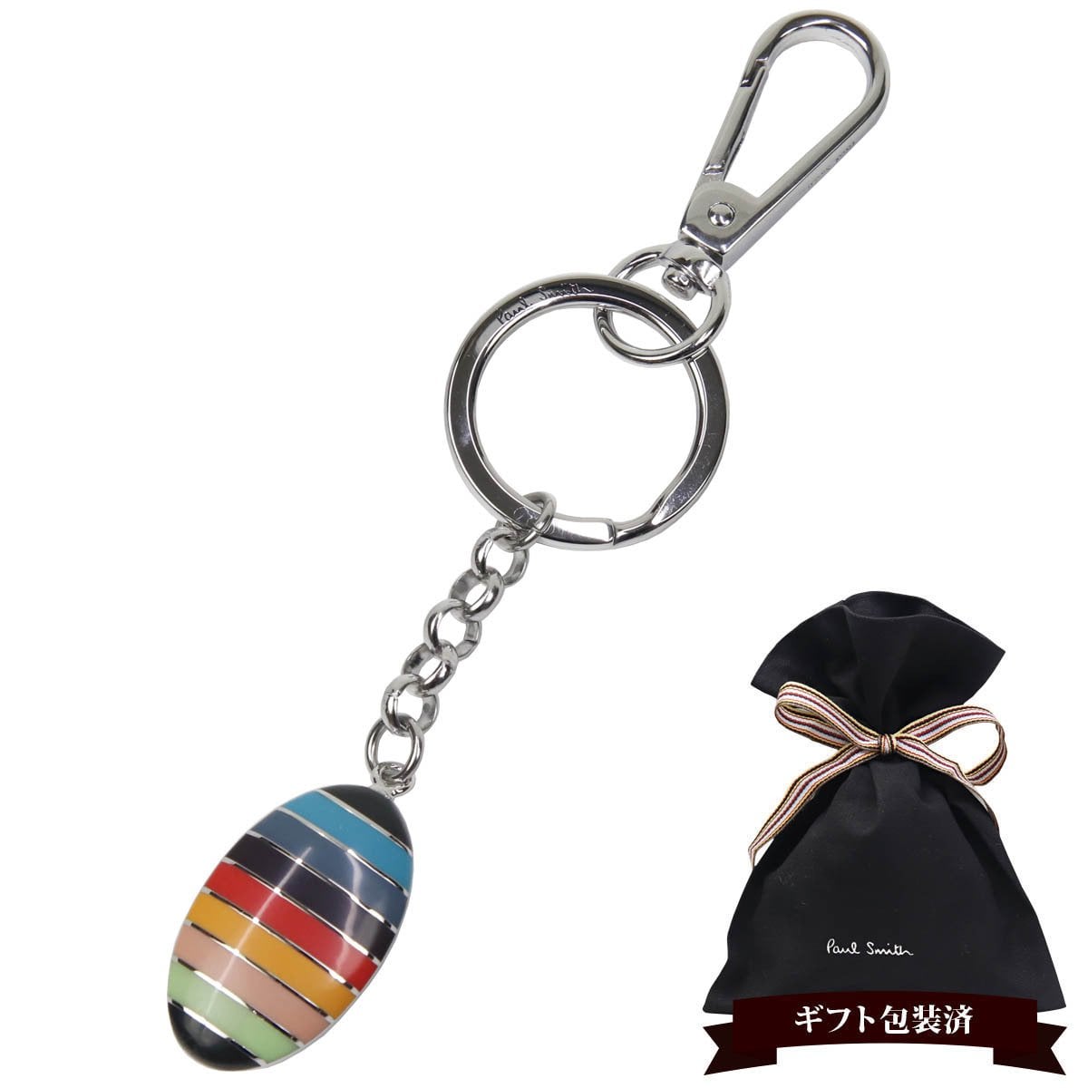 ポールスミス Paul Smith キーリング シルバー マルチ M1A KEYR AOVALS
