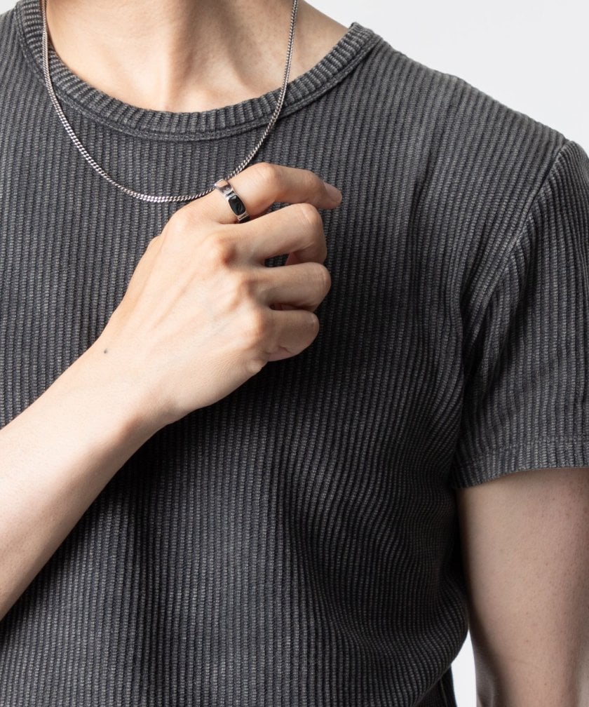 tomwood トムウッド　9k　ウミバンドミディアム　リング　【極美品】 トムウッド TOM WOOD UMI BAND RING MEDIUM ウミ バンドリング