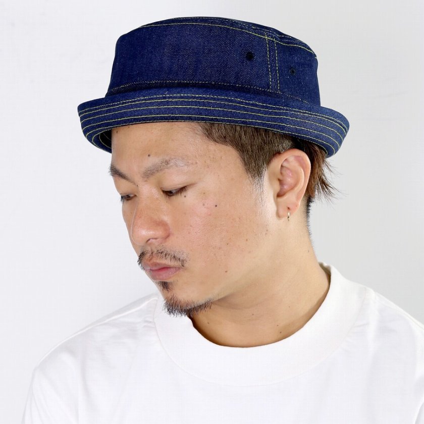 RUBEN ハット ポークパイハット 秋冬 メンズ デニム ルーベン 帽子 春