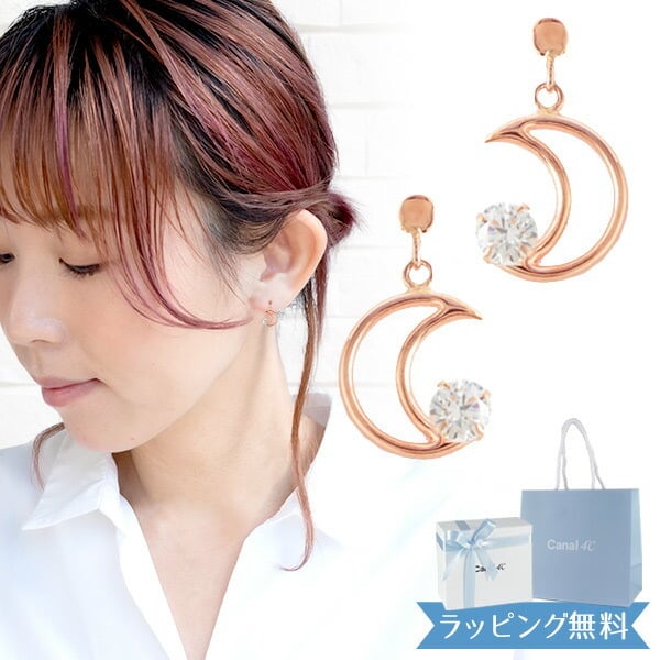 オープンSALE！5％値下げ中 リボン済＆紙袋 4°c ピアス カナル 