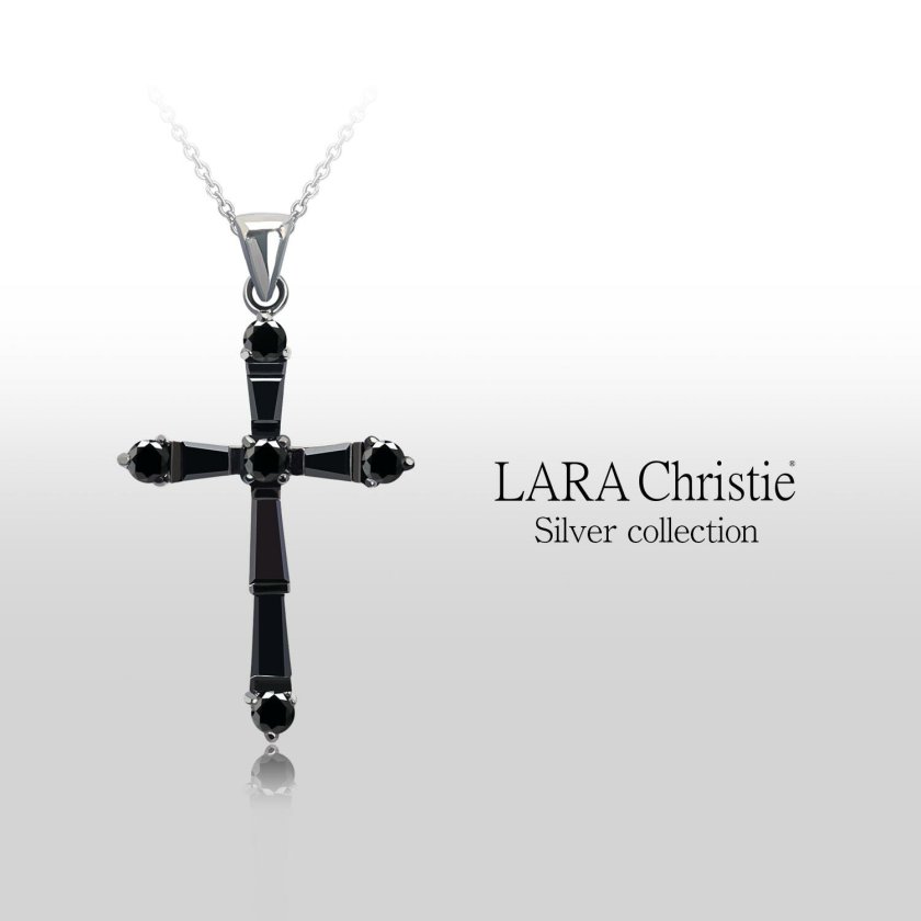 ララクリスティー ネックレス メンズ ホーリー クロス ネックレス