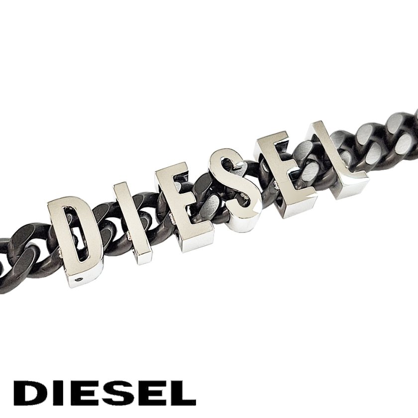 DIESEL ディーゼル ブレスレット ステンレス DX1486060 メンズ
