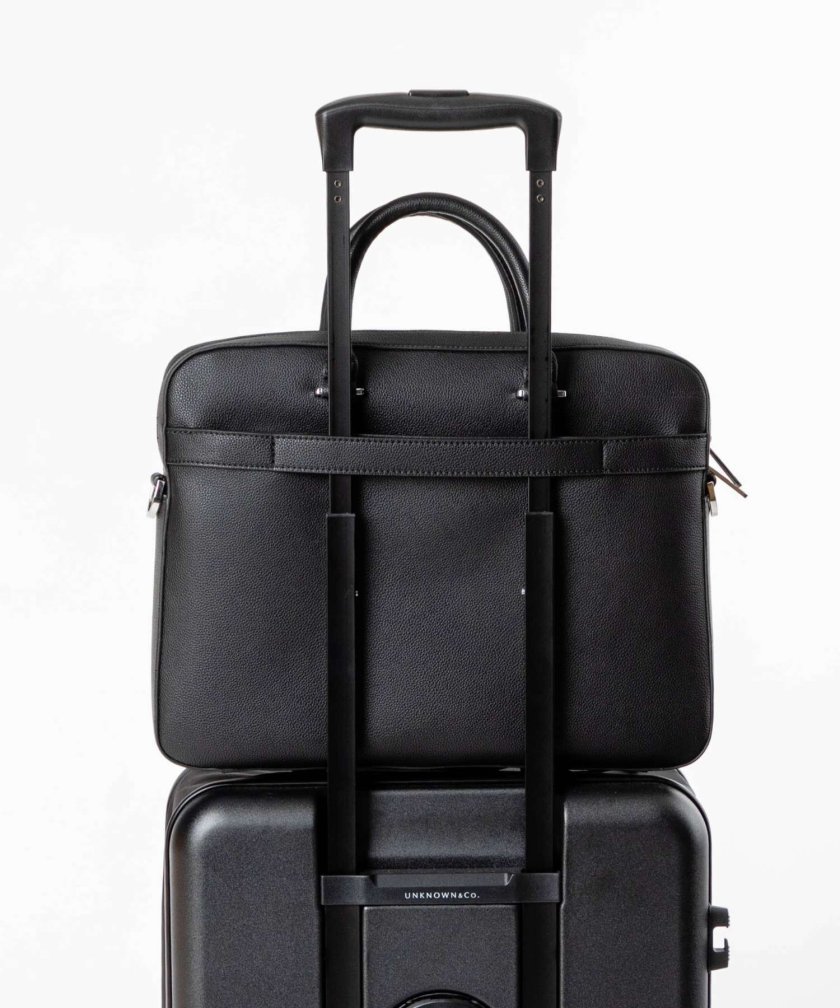 BOSS ビジネス用ケース 黒 ヒューゴボス HUGO BOSS Ray document case レイ ドキュメントケース