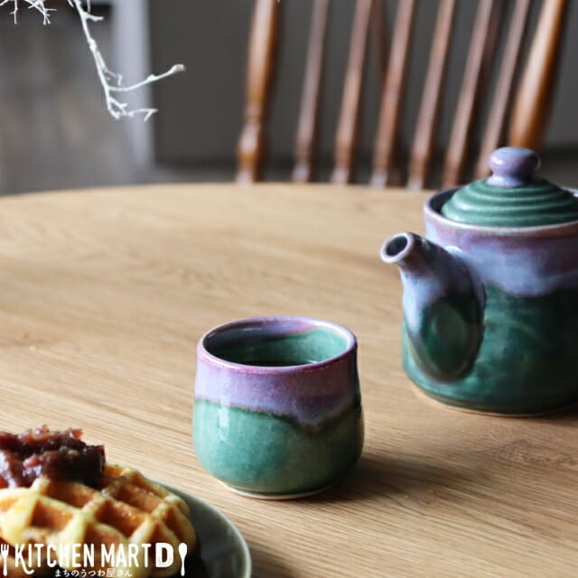 美濃焼 食器 ギフト BOX入 シンシャ・グレーズ 和ポット 茶器揃 ポット